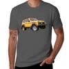 A yellow wrecked and abandoned car TShirt UV Protection Outdoor Tee Shirt