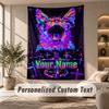 Tapestry Custom Name Text, Wall Hanging Tapestry Home Room DecorPet Sematary