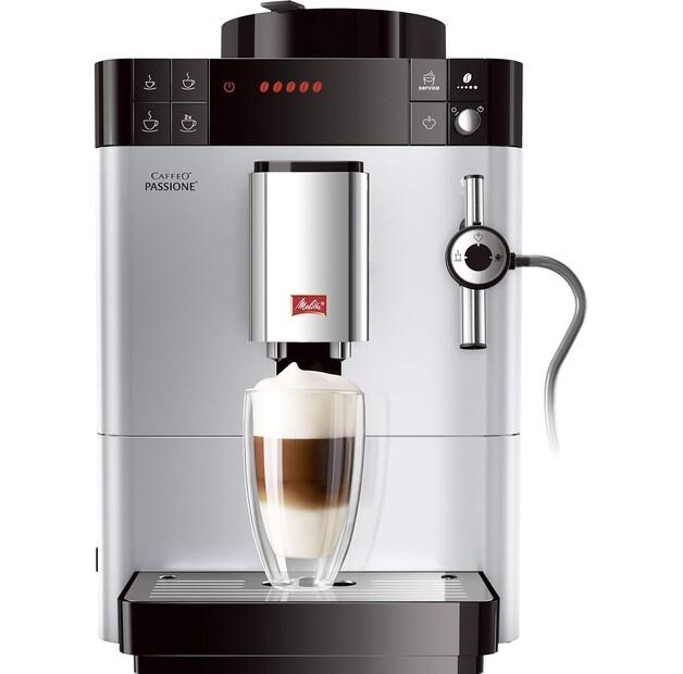 Kávovar Melitta Caffeo Passione stříbrný (F53/0-101)