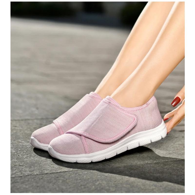 Women Orthopedics Wide Feet Swollen Walking Casual Shoes Thumb Eversion Adjusting Soft Comfortable Diabetic Man Shoes Big Size