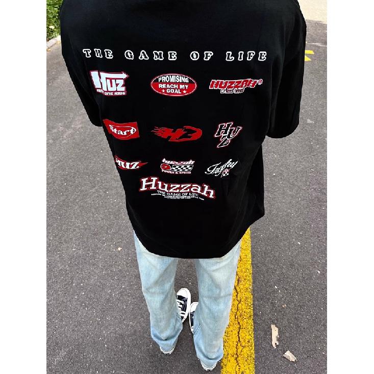 

American Retro High Street Short-Sleeved T-shirt Men s High-Grade Ruan Shuai Oumei Top T-shirt Fashion Brand Couple 3XL білий
