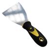 Putty Knife Scraper Set: Stainless Steel, 2" & 3" Thickened Blades.