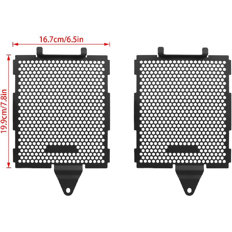CHIFUN Radiator Grill Guard Cover Replacement for BMW R1300GS R 1300 GS Adventure 2023 2024 2025 Motorcycle Aluminum Radiator Engine Cooler Protector