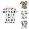 Alphabet Lore Unisex Freizeit-T-Shirt Cosplay-Oberteile Für Kinder