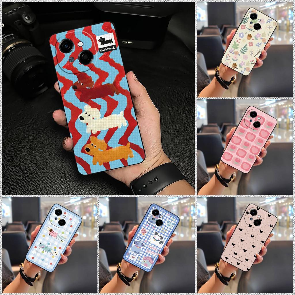 TPU Shockproof Phone Case For Tecno POP9 4G/Spark GO 1/KL4 Protective Phone Pouch Soft Case Graffiti Animals Cartoon