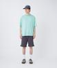 Summer Wool Stripe Short Sleeve LIGHT GREEN M [Snow Peak] T-Shirt CS-26SU009 T-shirt T-shirt Men's Women's