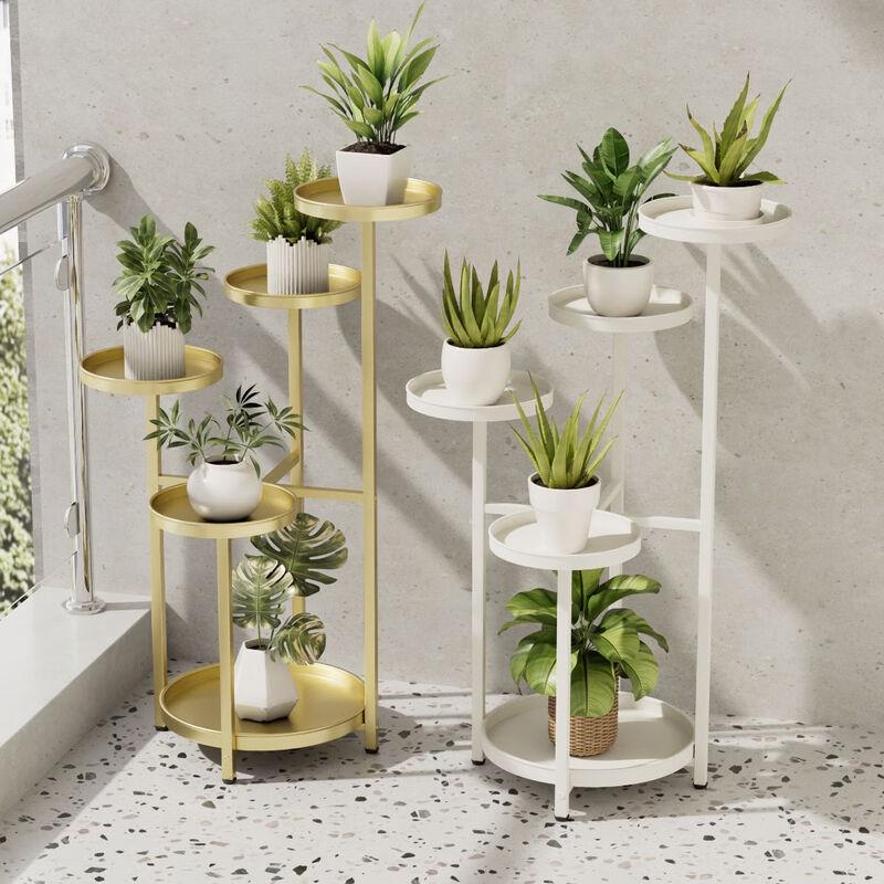 Miling Multi-Layer Floor-Standing Metal Flower Stand