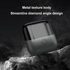 Portable Electric Shaver Men s Razor Double Blade Beard Trimmer Dual Ring Floating Blade Net Self sharpening Stainless