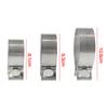 2"/2.5"/3"/4" Butt Joint Narrow Band Exhaust Clamp Stainless Steel Car Modified Muffler Band Clamp