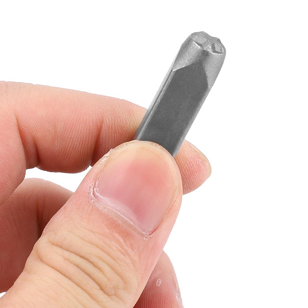 CR V Steel Steel Stamp Shaped Metal Punch Stamp for Customizing Steel Leather 6mm