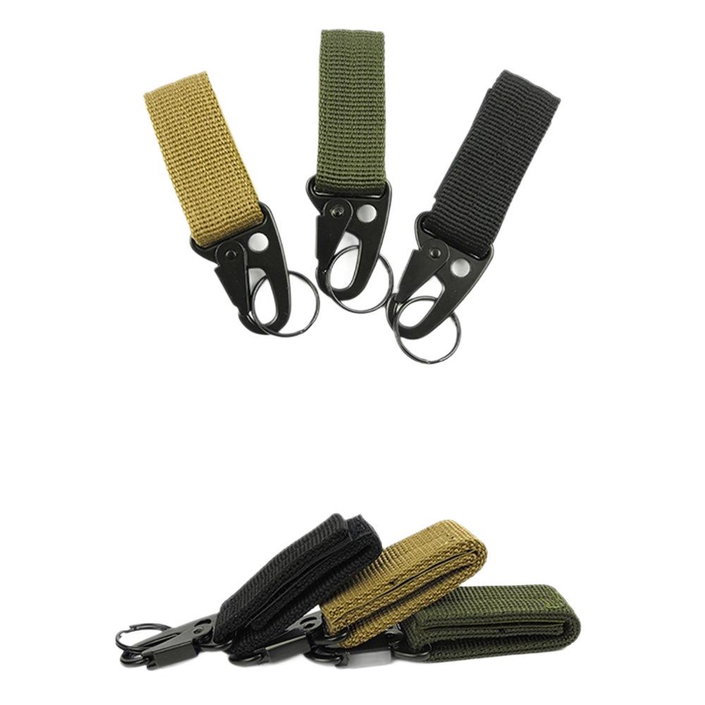 Tactical Nylon Eagle Beak Hook Keychain