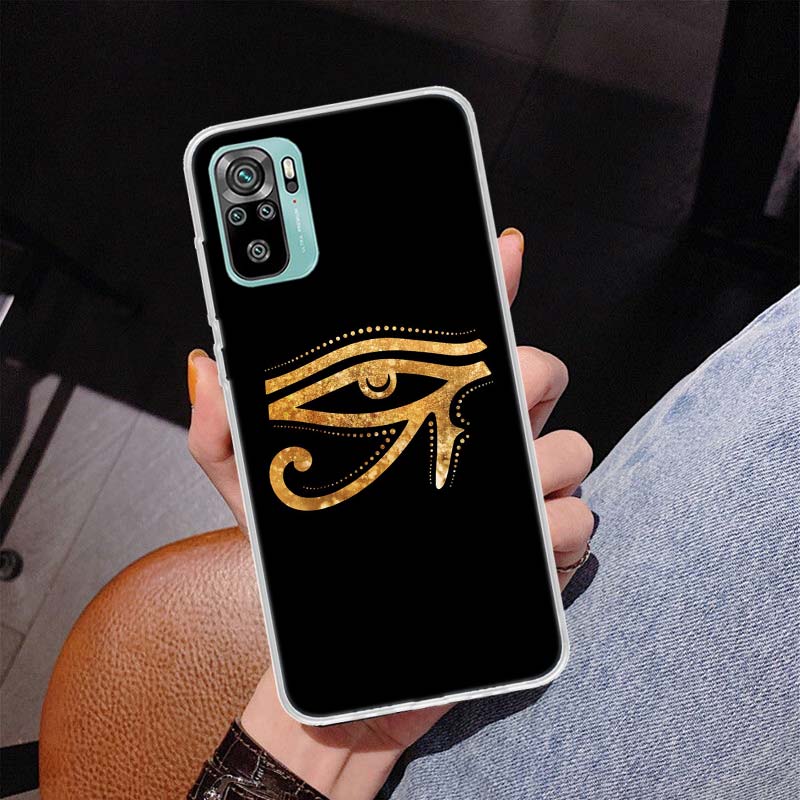 

Чехол для телефона «Египет Нефертити Анубис Анх» для Xiaomi Redmi Note 10 Pro Max 10S 9 9S 9T 8 8T 11T 11S 11 5G 11E 7 6 5 4X Coque Redmi Note 4 (4X)