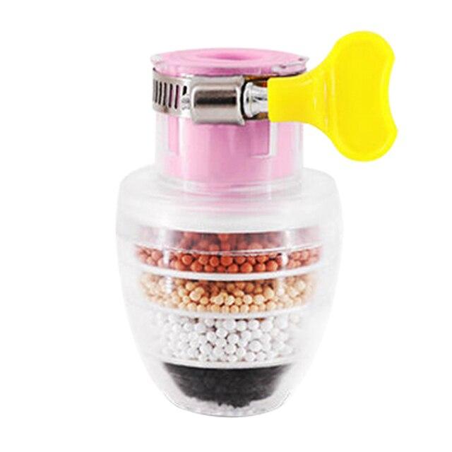 Purifier Tap Filter Water Saving Kitchen Faucet Bubbler Activated Carbon Filtration Shower Head Nozzle Cleaning Filter