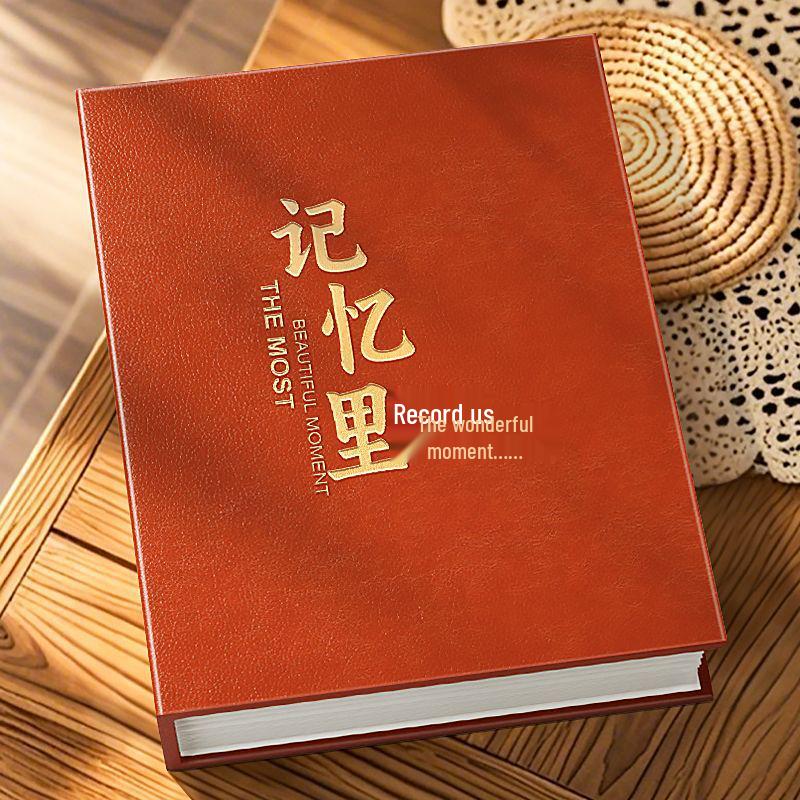 5-6 Inch Large Capacity Photo Album Scrapbook for Family and Couples