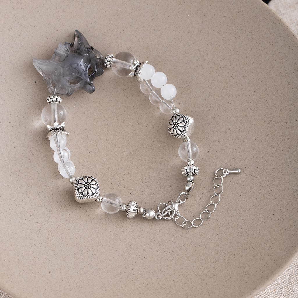 Spirit Fox Bracelet, Personalized Cold Feeling Bracelet, Simple High-End Niche Bracelet Design Feeling, Jewelry Women