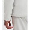 Lululemon Soft Jersey Half Zip Heathered Vapor Heathered Silver Drop