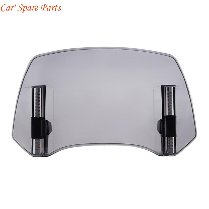 

Y4UA Universally Motorcycle Windshield Covers Motorcycle Windscreen Adjustable Windscreen Modification Accessory сірий колір
