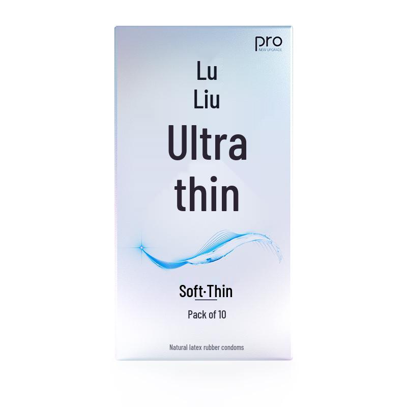 Mingliu Ultra Thin Long-Lasting Dotted Condoms with Hyaluronic Acid - 10 Pack