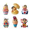 Dim Sum Time Xiaoxin Figure Cartoon Anime Crayon Xiaoxin Doll Tide Play Model Car Tabletop Ornament Gift
