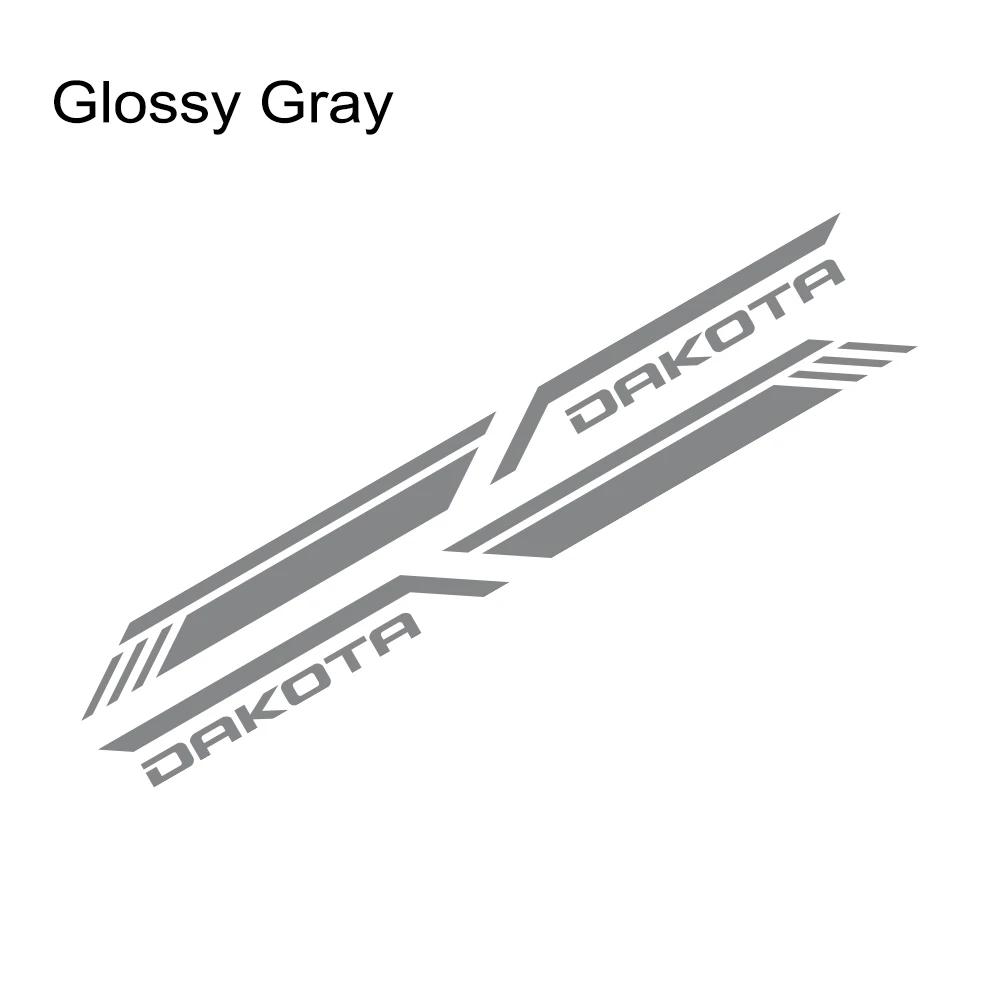 Pickup Bed Side Sticker For Dodge Dakota SLT SXT 5.9 R/T Sport Car Stripes Style Decor Decal Truck Vinyl Cover Auto Accessories