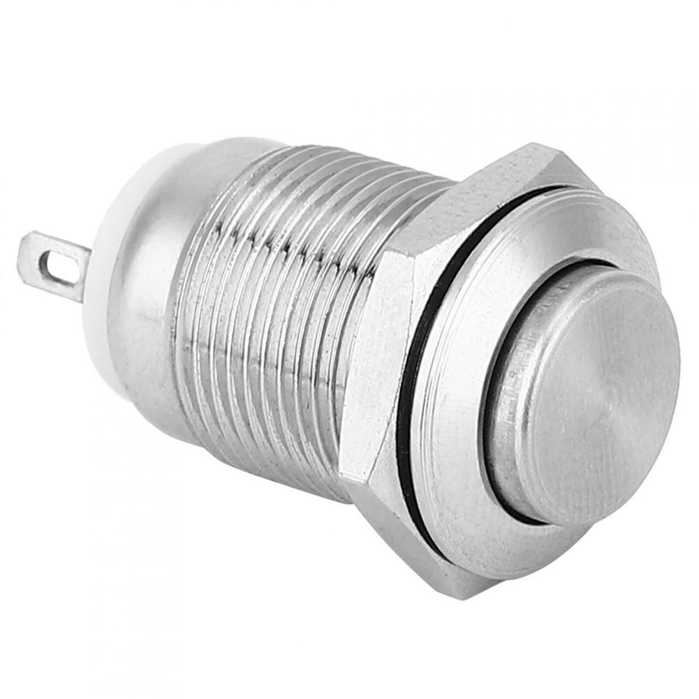 12mm Round Metal Push Button Switch Momentary Power Reset