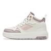 Anta Slip Resistant Abrasion Resistant High Top Skateboard Shoes Women's Beige Purple 922348902-3