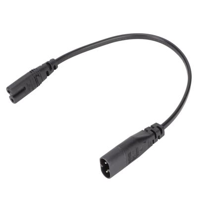 IEC320 C8 To IEC320 C7 Extension Cord Extension Power Adapter for Laptop Sound Boxes LCD Monitors Printers 0.3m 1.0ft
