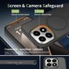 For Xiaomi 15T Magnetic Case TPU Frame Acrylic Back Phone Cover Skin Touch