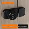 No-Drill Anti-theft Password Door Latch