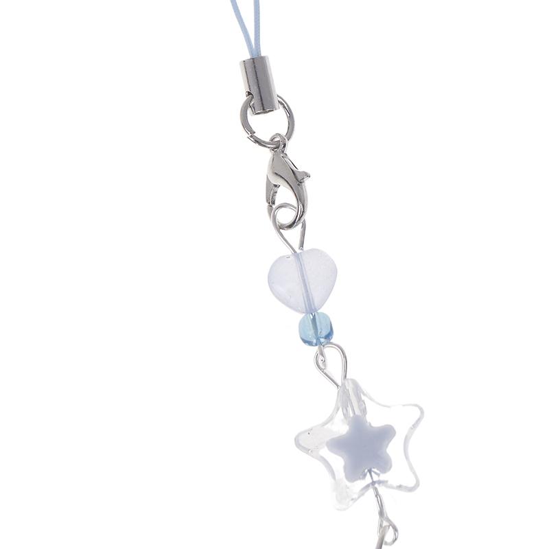 Handmade Beaded Pendant Delicate Phone Charm Lanyard Chain Keychain Pendant For Backpack Wallet Purse