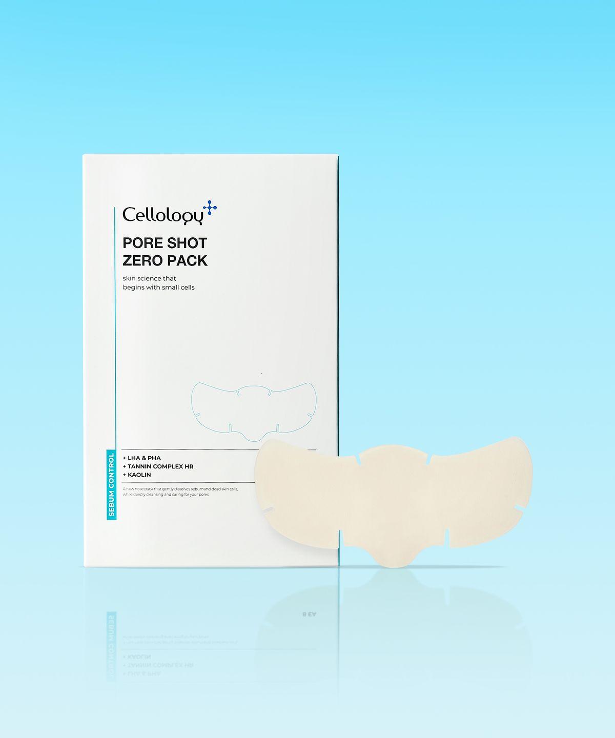 Pore Shot Zero Pack 8 Sheets / Blackhead Worries ZERO Nose Pack