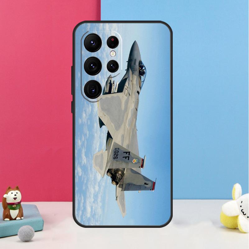 Fighting Plane Aircraft Case For Samsung Galaxy S24 S26 Ultra S20 S21 S22 S23 S25 Plus S10 S25 FE Back Cover Shell