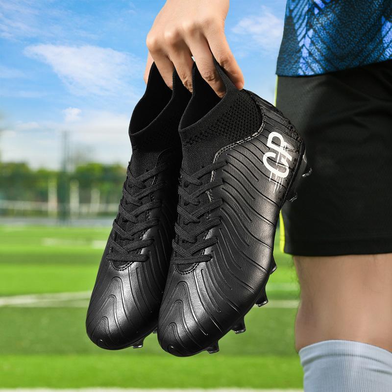 33-45 Kinder/ Jugendliche Große Größe Hoch Lange Nägel Fußballtrainings-Sneakers Herren- und Damen-Fußballschuhe