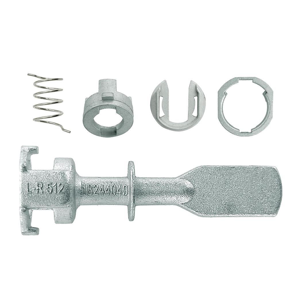 Volkswagen Door Lock Cylinder Repair Kit: 5-Piece Accessory Set, 46mm Rod Length