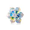 Hand-Woven Multi-Faceted Color-Changing Snowflake Flower Brooch for Suits - Unisex