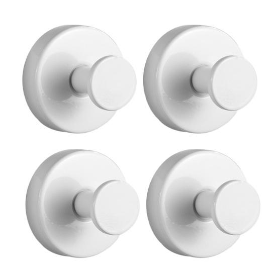 Suction Cup Hooks No Drill Wall Hooks Removable Heavy-duty Stainless Steel Hooks for Bathroom Shower Towels Door Wreaths Glass Window