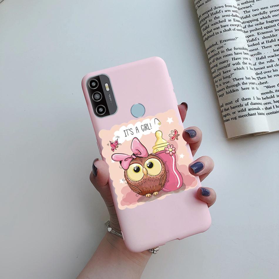 For OPPO A53S 2020 Case Cartoon Coque Heart Painted Silicone Phone Back Cover For oppo a53s A 53s A53 s oppoa53 2020 Shell Case