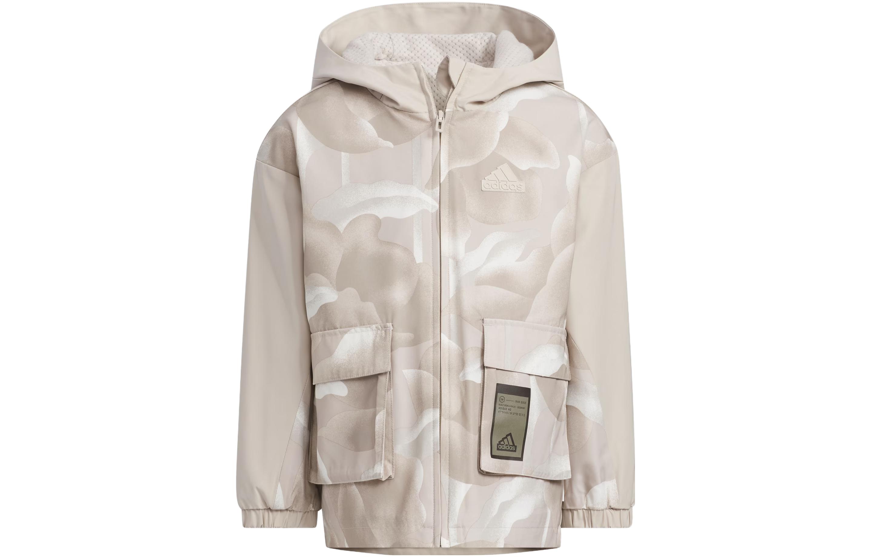 

Adidas Kids Jackets Hooded Moderate IQ0999 116