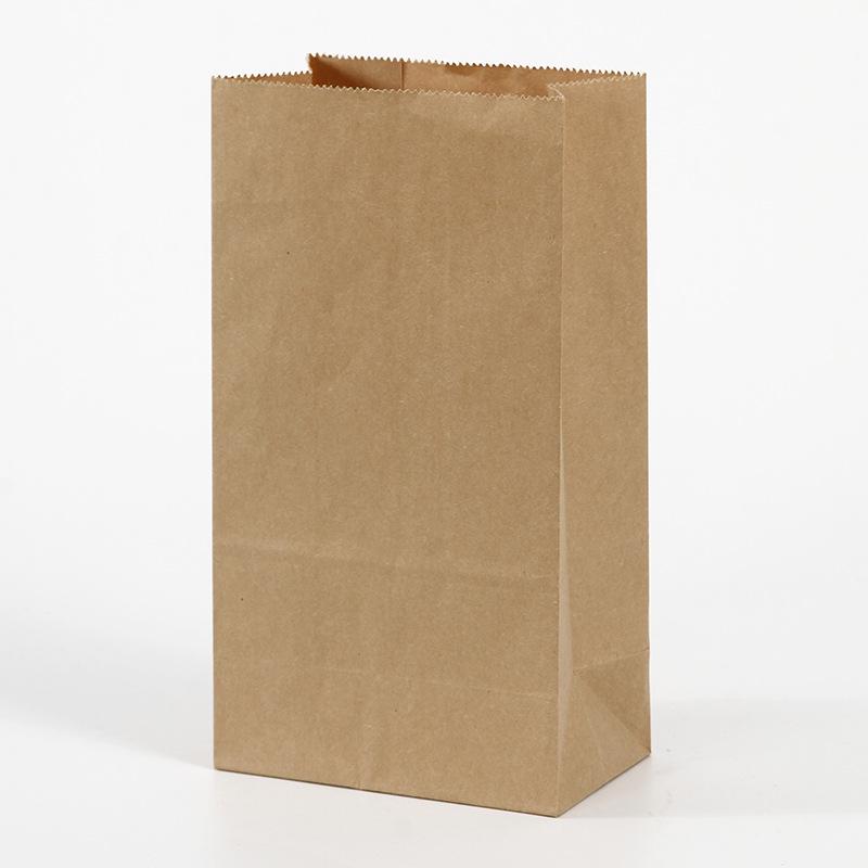 In-Stock Kraft Paper Bags - Creative Disposable Cookie and Candy Packaging for Birthdays (6 Designs)