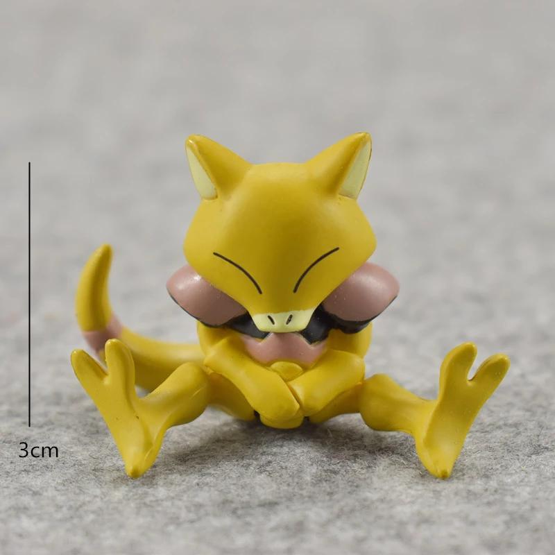 Tiny Figure Kids Birthday Gift Present Creative DIY Toys Playsetss Battle Monster Elf Scale Ratio Model Psyduck Piplup Mew Mewtwo Anime Decor