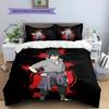 Sasuke Uchiha Pattern Bedding Home Decoration Birthday Gift (1 * duvet cover + 2 * pillowcase, without core)