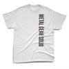 Metal Gear Minimal T Shirt Unisex Unisex Letter Simple Game Graphic Print Short Sleeve Cotton Casual Tops