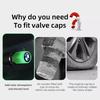 Car Wheel Tire Valve Caps Fluorescent Dust Auto Decor Accessories For BMW M Performance E36 E46 E60 E90 E91 E92 E93 F30 F20