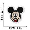 Anime Character Embroidery Cloth Sticker Cartoon Couple Mouse Patch Sticker Computer Embroidery Badge Bow Subsidy