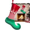 Decorative Elf Christmas Stocking Gift Bag Hanging Christmas Stocking Ornaments  Kids