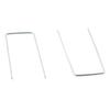 New Set Anchor Pins Galvanized Steel Nail Lawn Pins U Shaped For Garden Greening 50pcs/set Accessories Camping