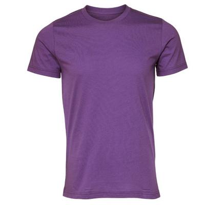 Canvas Unisex Jersey Rundhals-T-Shirt / Herren Kurzarm-T-Shirt