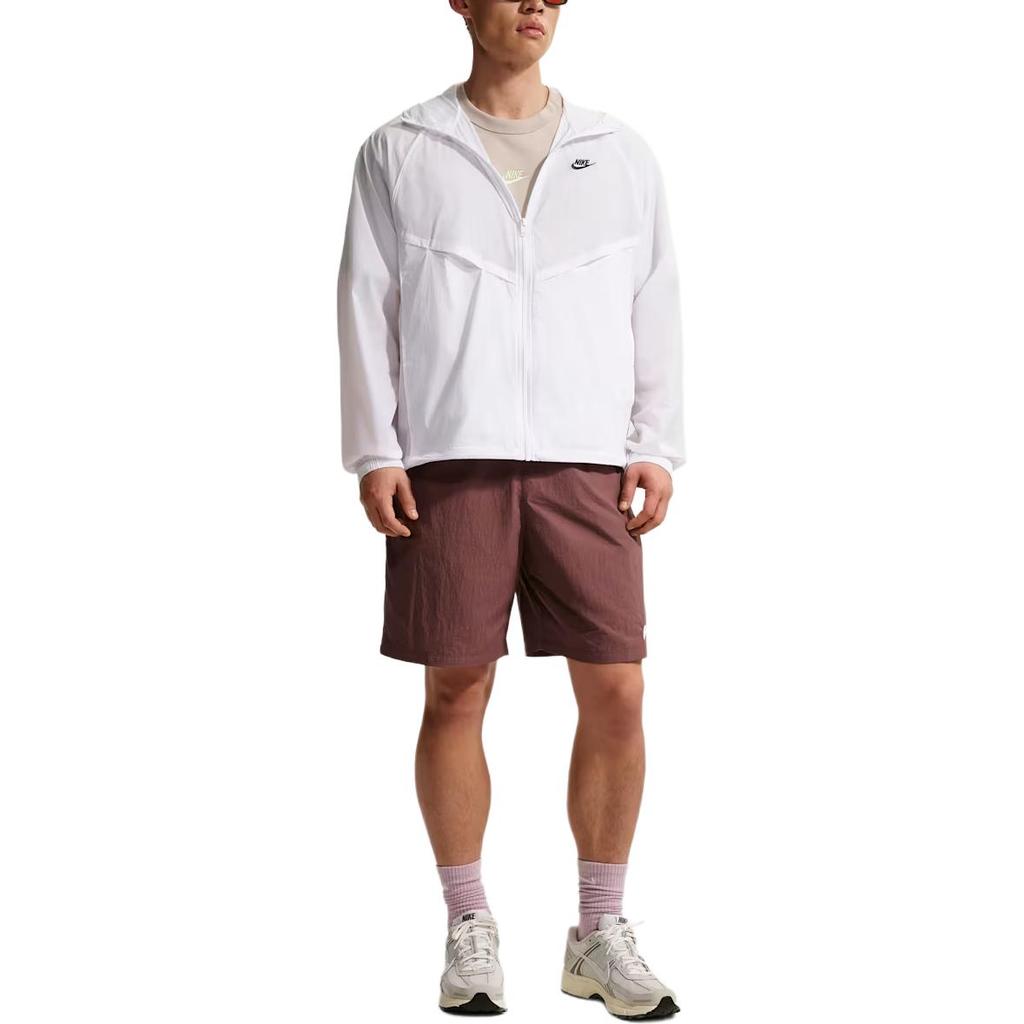 Nike Windrunner Waterproof UV Protection Full-Zip Hooded Long Sleeve Jacket Men jackets IO9628100