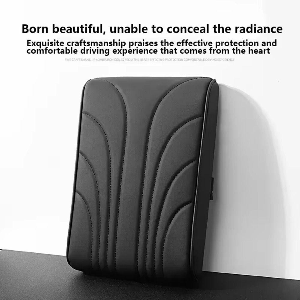 Thick Center Console Cover Comfortable Car Elbow Support Pad Car Armrest Mat  Arm Height Increasing