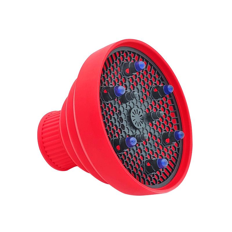 Faltbarer Silikon-Haartrockner-Diffusor: Wasserdichte, Einziehbare Locken- & Styling-Abdeckung